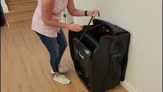 iLiving - i3 - How to load the scooter into travel case