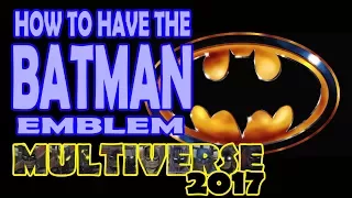 DCUO How to have the Batman emblem