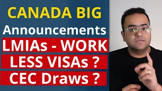 Inside Canada PR CEC Draws & Lesser Temporary Visas BIGGEST CHANGES in Canada Immigration IRCC News