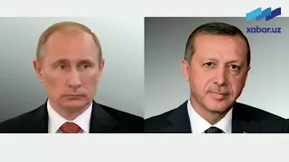 Владимир Путин провел телефонные переговоры с президентом Турции Реджепом Тайипом Эрдоганом