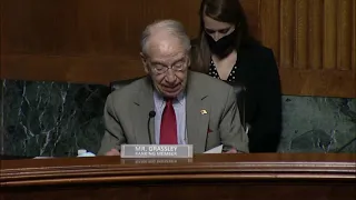 Grassley Opening Statement at Federal Bureau of Prisons Oversight Hearing