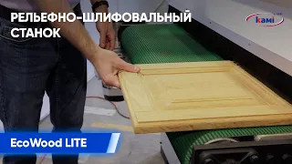 Рельефно-шлифовальный станок EcoWood LITE | Подробный обзор станка