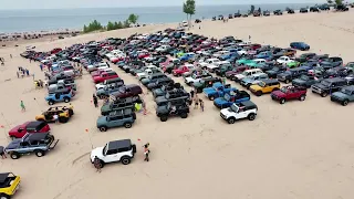 Bronco Takeover 2023 (9th annual) #ford #fun #silverlakesanddunes