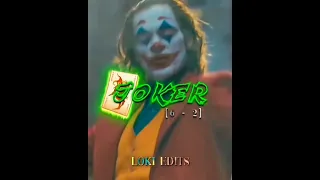 Joker (Heath Ledger) vs Joker (Joaquin Phoenix) | Edit #shorts