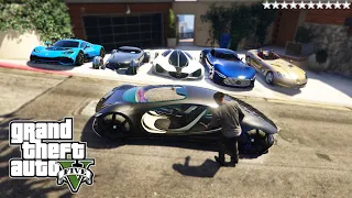 GTA-5 Stealing Luxury Mercedes Cars with Franklin | GTA-5 (Real Life Cars#54)