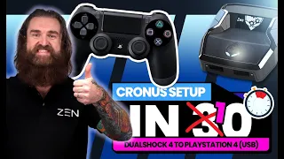 CRONUS IN 10: DualShock 4 Controller to PlayStation 4 WITHOUT ZEN STUDIO!! (2022)