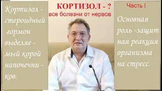 КОРТИЗОЛ - невидимый убийца или ВСЕ БОЛЕЗНИ ОТ НЕРВОВ  Часть I