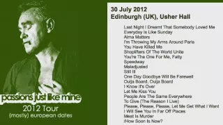 Morrissey - July 30, 2012 - Edinburgh, Scotland, UK (Full Concert) LIVE