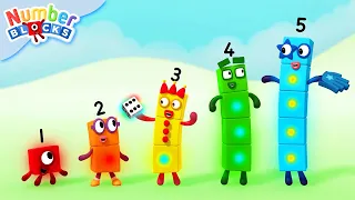 Matemáticas COLORIDAS! 🌈 | Episodios completos | Aprende a contar - @numberblocks_es