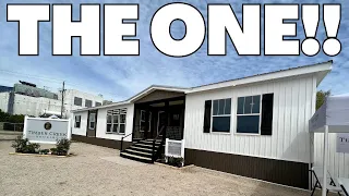 Y'all this NEW mobile home DESERVES a GOLD medal! Layout is perfect! Prefab House Tour