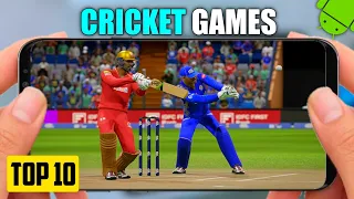 Top 10 Cricket Games For Android *2023* [Hindi]