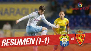 Highlights UD Las Palmas vs Real Zaragoza (1-1)