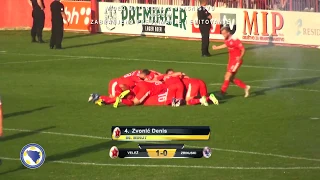 BHTPL 13 kolo Velež-Zrinjski 1-0