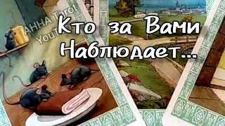 👁️КТО АКТИВНО ЗА ВАМИ НАБЛЮДАЕТ...🍀♥️ Гадание Таро