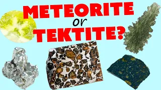 Tektites Vs. Meteorites: What's the Difference?