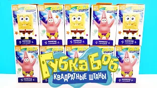 ГУБКА БОБ СВИТ БОКС 2021! СЮРПРИЗЫ игрушки мультик новая серия SpongeBob Sweet Box Surprise unboxing