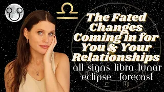 Libra Lunar Eclipse 2024 ALL SIGNS Astrology: Your DESTINED Shifts + KARMIC CONTRACT Completions ⚖️