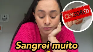 MEU CORPO JÁ EXPELIU O SACO GESTACIONAL, MUITAS CONTRAÇÕES E DORES FORTES