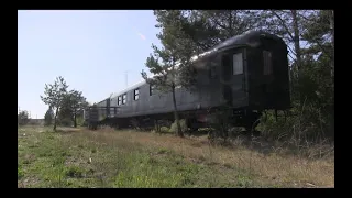 Uwięzione wagony - stacja Ocypel