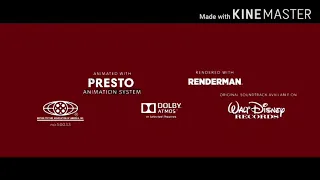 Pixar Animation Studios Credits 2020 (Walt Disney Records)