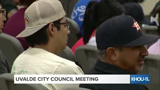Live video from tonight's Uvalde City Council meeting