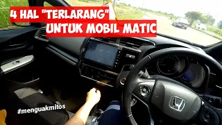 4 hal atau kebiasaan yang tidak boleh dilakukan di mesin mobil transmisi matic