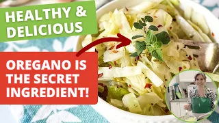 Healthy and Delicious Sauteed Cabbage Italian-Style!