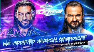 WWE 2K23 Roman Reigns vs Drew McIntyre Undisputed championship