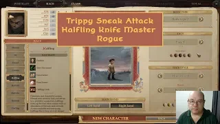 Pathfinder: KingMaker - Trippy Sneak Attack Halfling Knife Master Rogue