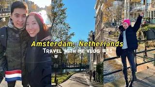 ВЛОГ: Амстердам, Нидерланды 🇳🇱 что где покушать? Travel with me ♡ Amsterdam