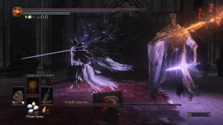 Pontiff beaten on NG+7 with behind-the-back parries, prism stones, and naps