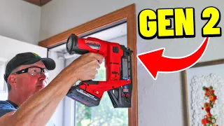 Upgrade To The NEW Milwaukee M18 16ga FUEL Straight Finish Nailer!