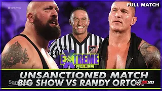 FULL MATCH - BIG SHOW VS RANDY ORTON : WWE EXTREME RULES 2020 | WWE2K20