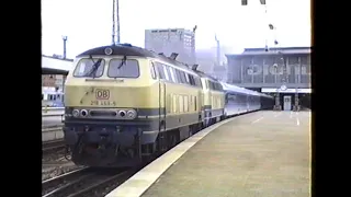 HBf München im September 1993  - EarvEnterprises HorstTV - Ferrovie Train Railroad Chemin de fer