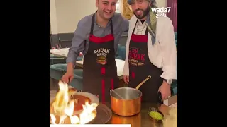 CZN Burak in France | Turkish Chef | Serving and Cooking #shorts