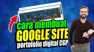 TUTORIAL GOOGLE SITE PORTOFOLIO DIGITAL CALON GURU PENGGERAK