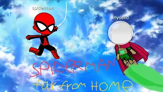 Spiderman Far From Home in 60 seconds (Gacha Club version)