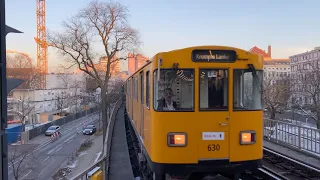 Wintery Overground Trains in Berlin [High-Quality - 4K & ASMR]