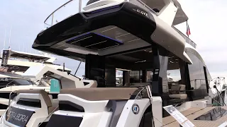 2024 Galeon 560 Fly Luxury Yacht Review - Functionality & Style | BoatTube