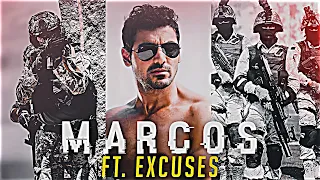 Marcos Edit | Excuses x Marine Commando | Marcos status #edit #india #marcos #parasfcommando #trend