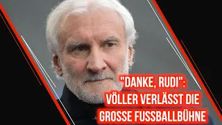 "Danke, Rudi": Bayer-Galionsfigur Völler verlässt Bundesliga-Bühne | SID