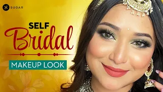 Self Bridal Makeup Look | Amazing Bridal Transformation | SUGAR Cosmetics