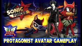 Sonic Forces PS4 (1080p) - Persona 5 Protagonist Avatar Gameplay