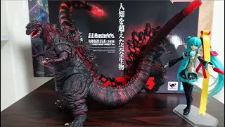 【7年ぶりの再販！】S.H.MonsterArts ゴジラ 第四形態 夜間戦闘Ver.　レビュー