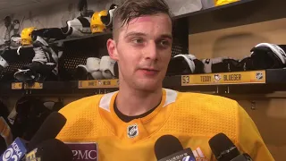 Teddy Blueger on His Game and Why He’s Scoring More | Pens Locker Room