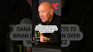 Dana White worried about Brian Ortega's Ankle #brianortega #mma