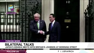 Bilateral Talks: Japan's Kishida Meets With Britain's Johnson At Downing Street |FOREIGN