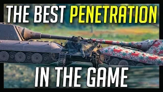 ► The Highest Penetration Ammo in World of Tanks  - JagdPanzer E-100 Gameplay