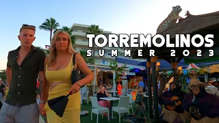 Torremolinos Spain Beautiful Town Summer 2023 August Update Costa del Sol | Málaga [4K 60fps]