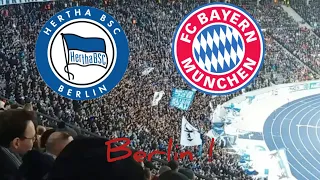 VLOG#9 - Match de gala à Berlin ! // Hertha BSC - FC Bayern München (Ostkurve Berlin)